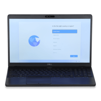Scratch & Dent Dell Latitude 5500 - 15.6" Workstation Laptop | Intel i5 Quad Core Gen 8 - 8265U | 250GB NVME | 8GB RAM | Windows 11 Home | Backlit Keyboard | Webcam | S/N: 5PVL0X2