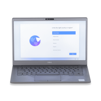 Scratch & Dent Dell Latitude 7300 - 13.3" Workstation Laptop | Intel i7 Quad Core Gen 8 - 8665U | 250GB NVME | 16GB RAM | Windows 11 Professional | Backlit Keyboard | Webcam | S/N: DV0SQ23