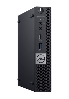 Dell OptiPlex 7060 Micro Desktop Computer - Intel Hexa Core i5 (8th Gen), Windows 11 Pro, WiFi + Bluetooth