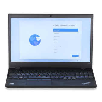 Grade B Lenovo ThinkPad T590 - 15.6" Workstation Laptop | Intel i5 Quad Core Gen 8 - 8565U | 250GB SSD | 8GB RAM | Windows 11 Professional | Webcam | Fingerprint Reader