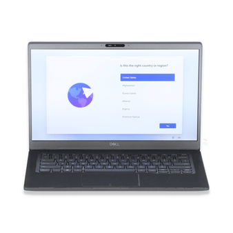 Scratch & Dent Dell Latitude 7400 - 14" Workstation Laptop | Intel i5 Quad Core Gen 8 - 8365U | 250GB SSD | 8GB RAM | Windows 11 Professional | Backlit Keyboard | Webcam | S/N: 3JWP163