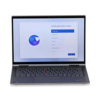 Scratch & Dent Lenovo ThinkPad X1 Yoga G6 - 14" Workstation Laptop | Intel i5 Quad Core Gen 11 - i5-1135G7 | 500GB NVME | 8GB RAM | Windows 11 Professional | Webcam | Touchscreen | S/N: 1S20XY002WUSPF37V045