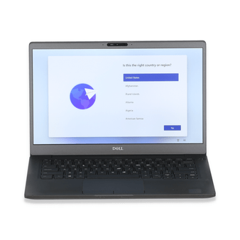 Scratch & Dent Dell Latitude 7300 - 13.3" Workstation Laptop | Intel i7 Quad Core Gen 8 - 8665U | 250GB NVME | 16GB RAM | Windows 11 Professional | Backlit Keyboard | Webcam | S/N: 34HXM33