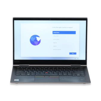 Scratch & Dent Lenovo ThinkPad X1 Yoga Gen 5 - 14" Workstation Laptop | Intel i5 Quad Core 10th Gen - 10210U | 250GB NVME | 8GB RAM | Windows 11 Professional | Webcam | Fingerprint Reader | Touchscreen | S/N: 1S20UB001FUSPF2DDQRG