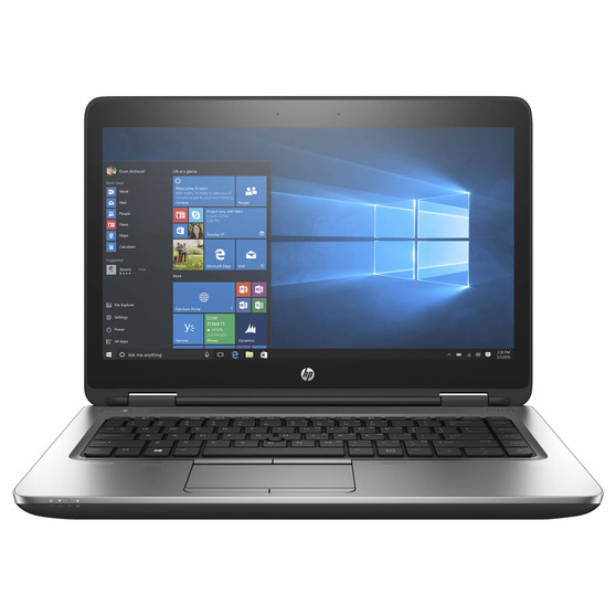 HP ProBook 640 G3 Laptop Computer: 14" Display, Intel Core i5 (7th Gen), Windows 10 Pro, Backlit Keyboard