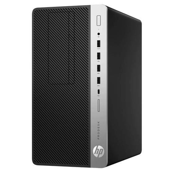 HP ProDesk 600 G4 Desktop Tower PC - Intel Core i5 - Windows 11 Professional - WiFi + Bluetooth