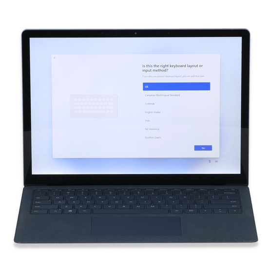 B Grade Microsoft Surface 3 - 13.5" Workstation Laptop | Intel Quad Core i7 10th Gen - i7-1065G7 | 500GB NVME | 16GB RAM | Windows 11 Professional | Backlit Keyboard | Webcam | Touchscreen