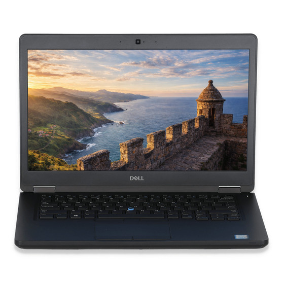 Dell Latitude 5490 - 14" Workstation Laptop | Intel Quad Core i5-8250U | 500GB NVME | 16GB RAM | Windows 11 Professional | Backlit Keyboard | Webcam