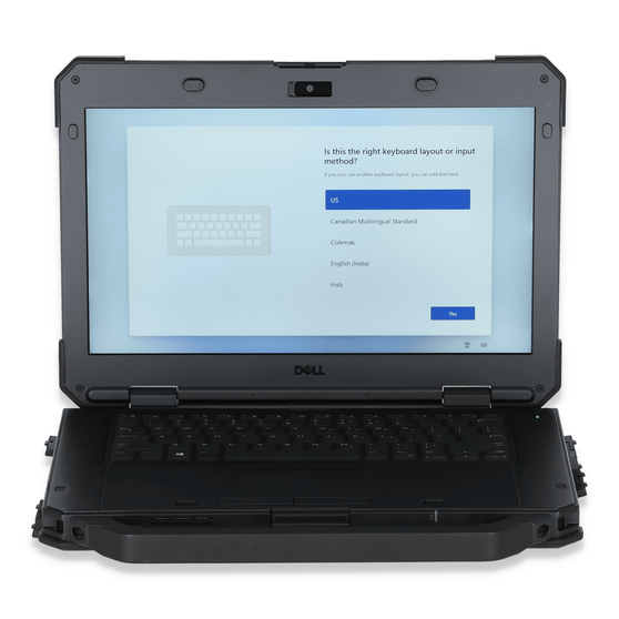 B Grade Dell Rugged 5420 - 14" Workstation Laptop | Intel i5 Quad Core Gen 8 - 8350U | 500GB SSD | 16GB RAM | Windows 11 Professional | Backlit Keyboard | Webcam | Touchscreen