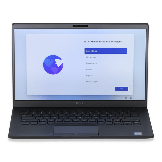 Grade B Dell Latitude 7400 - 14" Workstation Laptop | Intel i5 Quad Core Gen 8 - 8365U | 500GB NVME | 16GB RAM | Windows 11 Professional | Backlit Keyboard | Webcam