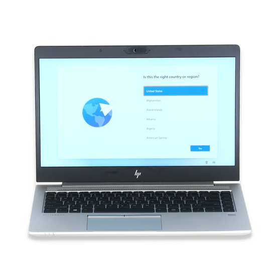 Scratch & Dent HP EliteBook 840G6 - 14" Workstation Laptop | Intel i7 Quad Core Gen 8 - 8565U | 250GB SSD | 8GB RAM | Windows 11 Professional | Webcam | Fingerprint Reader | S/N: 5CG015317S