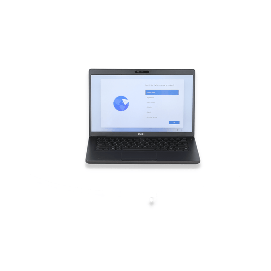 Grade B Dell Latitude 5400 - 14" Workstation Laptop | Intel i5 Quad Core Gen 8 - 8365U | 250GB NVME | 16GB RAM | Windows 11 Professional | Webcam