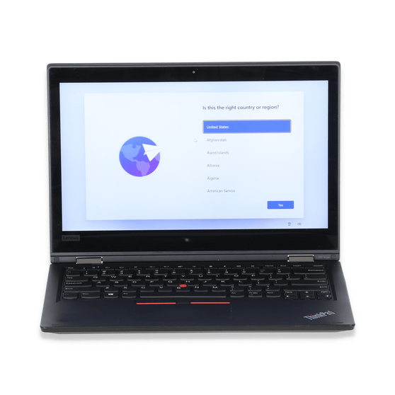 Scratch & Dent Lenovo ThinkPad L380 Yoga - 13.3" Workstation Laptop | Intel Core i5-8250U - 8250U | 120GB SSD | 8GB RAM | Windows 11 Home | Webcam | Touchscreen | S/N: 1S20M8S0F100R90QKC13