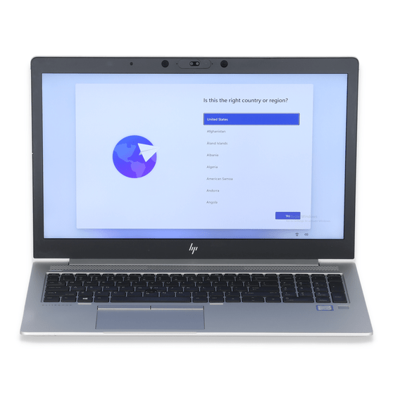 Grade B HP EliteBook 850G5 - 15.6" Workstation Laptop | Intel i5 Quad Core Gen 8 - 8350U | 250GB NVME | 8GB RAM | Windows 11 Professional | Backlit Keyboard | Webcam | Fingerprint Reader