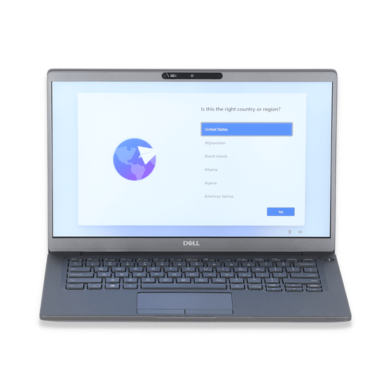 Grade B Dell Latitude 7400 - 14" Workstation Laptop | Intel i5 Quad Core Gen 8 - 8365U | 250GB SSD | 16GB RAM | Windows 11 Professional | Webcam | Touchscreen