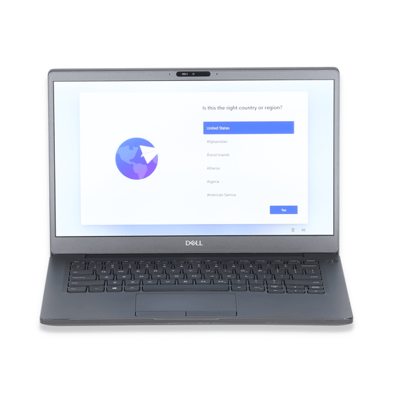 Scratch & Dent Dell Latitude 7300 - 13.3" Workstation Laptop | Intel i7 Quad Core Gen 8 - 8665U | 250GB NVME | 16GB RAM | Windows 11 Professional | Backlit Keyboard | Webcam | S/N: CB2SQ23