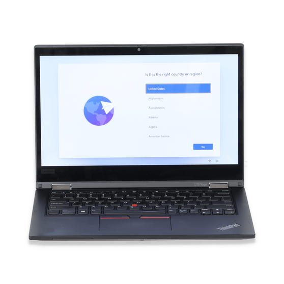 Scratch & Dent Lenovo ThinkPad L13 Yoga - 13.3" Workstation Laptop | Intel Core i5-10210U - 10210U | 120GB NVME | 16GB RAM | Windows 11 Home | Webcam | Touchscreen | S/N: 1S20R6S31X00R9110H9G