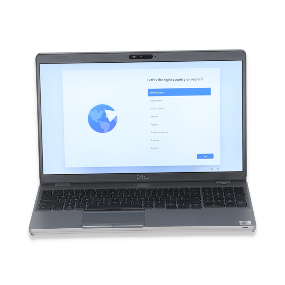 Grade B Dell Latitude 5510 - 15.6" Workstation Laptop | Intel i7 Quad Core Gen 10 - 10210U | 250GB NVME | 16GB RAM | Windows 11 Professional | Backlit Keyboard | Webcam