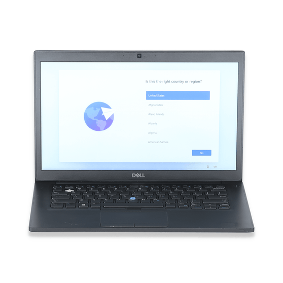 Scratch & Dent Dell Latitude E7490 - 14" Workstation Laptop | Intel i7 Quad Core Gen 8 - 8650U | 250GB SSD | 16GB RAM | Windows 11 Professional | Webcam | S/N: 4R0KST2