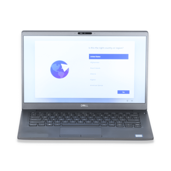 Scratch & Dent Dell Latitude 7400 - 14" Workstation Laptop | Intel i5 Quad Core Gen 8 - 8365U | 250GB NVME | 8GB RAM | Windows 11 Professional | Backlit Keyboard | Webcam | S/N: 835K163