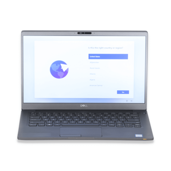 Scratch & Dent Dell Latitude 7400 - 14" Workstation Laptop | Intel i5 Quad Core Gen 8 - 8365U | 250GB NVME | 8GB RAM | Windows 11 Professional | Backlit Keyboard | Webcam | S/N: 6LWP163
