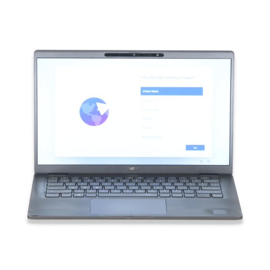 Scratch & Dent Dell Latitude 7410 - 14" Workstation Laptop | Intel Quad Core i5-10310U | 250GB NVME | 16GB RAM | Windows 11 Professional | Backlit Keyboard | Webcam | Fingerprint Reader | S/N: JBNTN73