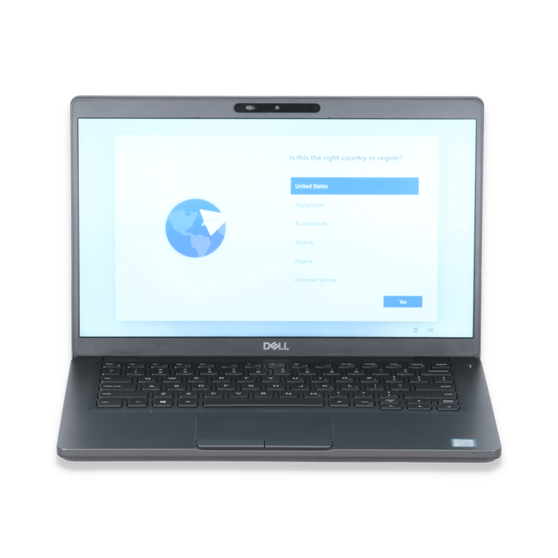 Scratch & Dent Dell Latitude 5400 - 14" Workstation Laptop | Intel Quad Core Gen 8 - i5-8365U | 250GB NVME | 16GB RAM | Windows 11 Professional | Webcam | Touchscreen | S/N: 9S5CL33