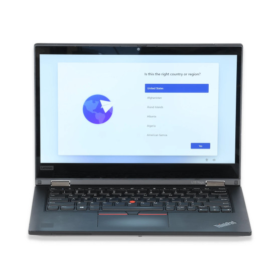 Scratch & Dent Lenovo ThinkPad L13 Yoga - 13.3" Workstation Laptop | Intel Quad Core i5-10210U | 120GB NVME | 16GB RAM | Windows 11 Home | Webcam | Touchscreen | S/N: 1S20R6S31X00R911ZGMR