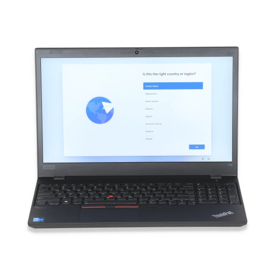 Scratch & Dent Lenovo ThinkPad T15 Gen 2 - 15.6" Workstation Laptop | Intel Quad Core i5-1135G7 | 250GB NVME | 8GB RAM | Windows 11 Professional | Webcam | Fingerprint Reader | S/N: 1S20W400K0USPF3K623B