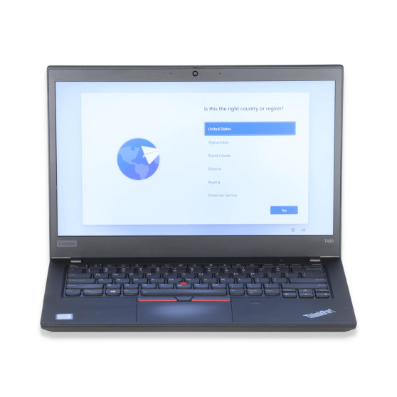 Scratch & Dent Lenovo ThinkPad T490 - 14" Workstation Laptop | Intel Quad Core i7-8550U | 250GB NVME | 16GB RAM | Windows 11 Professional | Webcam | Fingerprint Reader | Touchscreen | S/N: 1S20N20030USPF1N0S7Z