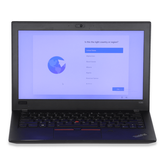 Lenovo ThinkPad X280 Laptop Computer | Intel Quad Core i7 (8th Gen), 16GB RAM, 250GB NVME Storage | Windows 11 Home