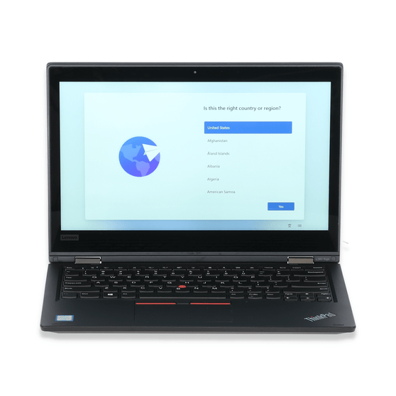 Lenovo ThinkPad L380 Yoga Laptop Computer | Intel Quad Core i5 (8th Gen), 8GB RAM, 120GB SSD Storage | Windows 11 Pro
