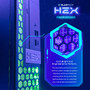 BlairTech HEX Gaming Computer Bundle | Intel i5 + NVIDIA GeForce GT1030 | 16GB DDR4 RAM | 1TB SSD | WiFi 6 & Bluetooth | New 24" Monitor | Periphio RGB Keyboard, Mouse & Headset