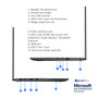 Scratch-N-Dent Dell Latitude 5300 13.3" 2-in-1 Laptop | Intel Core i7 | 16GB DDR4 RAM | 500GB SSD | Windows 11 Professional