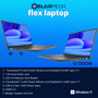"The Workstation" - BlairTech Flex Laptop Dual Display Desktop Workstation - Intel i7, 32GB RAM, 500GB SSD, Windows 11 Pro, 24" Renewed Monitor, 100W USB-C Hub, New Wireless Keyboard and Mouse Bundle