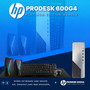 HP ProDesk 600G4 Desktop Computer PC, Platinum Edition | Intel Hexa Core i5 (8th Gen) | WiFi + Bluetooth | Mouse Keyboard Combo with Speakers Bundle | Windows 11 Pro