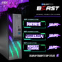 Beast RGB Gaming PC Computer, Intel Core i5 up to 4.1GHz with Radeon RX 550 Graphics, 16GB RAM, 512GB SSD, WiFi, Bluetooth, Windows 11 Desktop,1080p PC Gaming - RGB Gamer Bundle