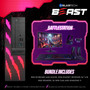 Beast RGB Gaming PC Computer, Intel Core i5 up to 4.1GHz with Nvidia Geforce GTX1050 Graphics, 16GB RAM, 512GB SSD, WiFi, Bluetooth, Windows 11 Desktop,1080p Gaming - Elite Bundle, 24” Monitor