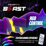 Beast RGB Gaming PC Computer, Intel Core i5 up to 4.1GHz with Nvidia Geforce GTX1050 Graphics, 16GB RAM, 512GB SSD, WiFi, Bluetooth, Windows 11 Desktop,1080p Gaming - Elite Bundle, 24” Monitor