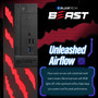 Beast RGB Gaming PC Computer, Intel Core i5 up to 4.1GHz with Nvidia Geforce GTX1050 Graphics, 16GB RAM, 512GB SSD, WiFi, Bluetooth, Windows 11 Desktop,1080p Gaming - Elite Bundle, 24” Monitor