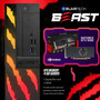 Beast RGB Gaming PC Computer, Intel Core i5 up to 4.1GHz with Nvidia Geforce GTX1050 Graphics, 16GB RAM, 512GB SSD, WiFi, Bluetooth, Windows 11 Desktop,1080p Gaming - Elite Bundle, 24” Monitor