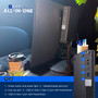 BlairTech All-in-One Desktop PC with 24" Monitor | Intel Core i5 8th Gen | 16GB RAM | 256 GB or 512GB SSD | Windows 11 Pro | RGB Speakers | Wireless Keyboard & Mouse | WiFi & Bluetooth | Home & Office