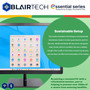 BlairTech Desktop Computer PC, Essential Series, Intel Core i5, 8GB RAM, 128GB SSD, WiFi 6, Bluetooth, HDMI & DisplayPort, Powered by Google ChromeOS Flex - Restored