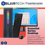 BlairTech Desktop Computer PC, Essential Series, Intel Core i5, 8GB RAM, 256GB SSD, WiFi 6, Bluetooth, HDMI, Display - 22" Monitor w/ Mouse & Keyboard, Powered by Google ChromeOS Flex - Restored