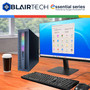 BlairTech Desktop Computer PC, Essential Series, Intel Core i5, 8GB RAM, 128GB SSD, WiFi 6, Bluetooth, HDMI, Display - 22" Monitor w/ Mouse & Keyboard, Powered by Google ChromeOS Flex - Restored