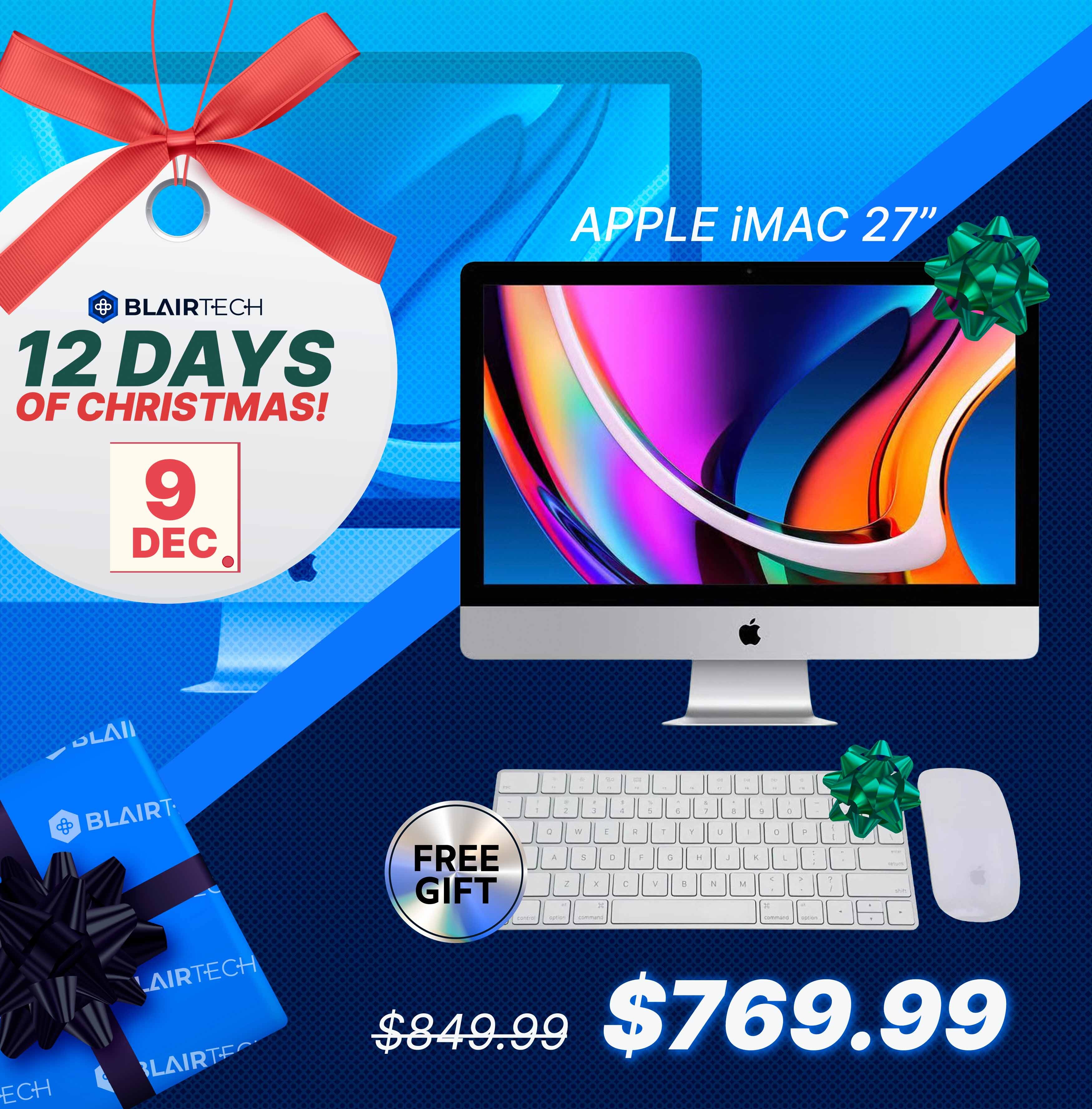 Apple iMac 27-inch Retina 5K - 12 Days of Christmas Sale