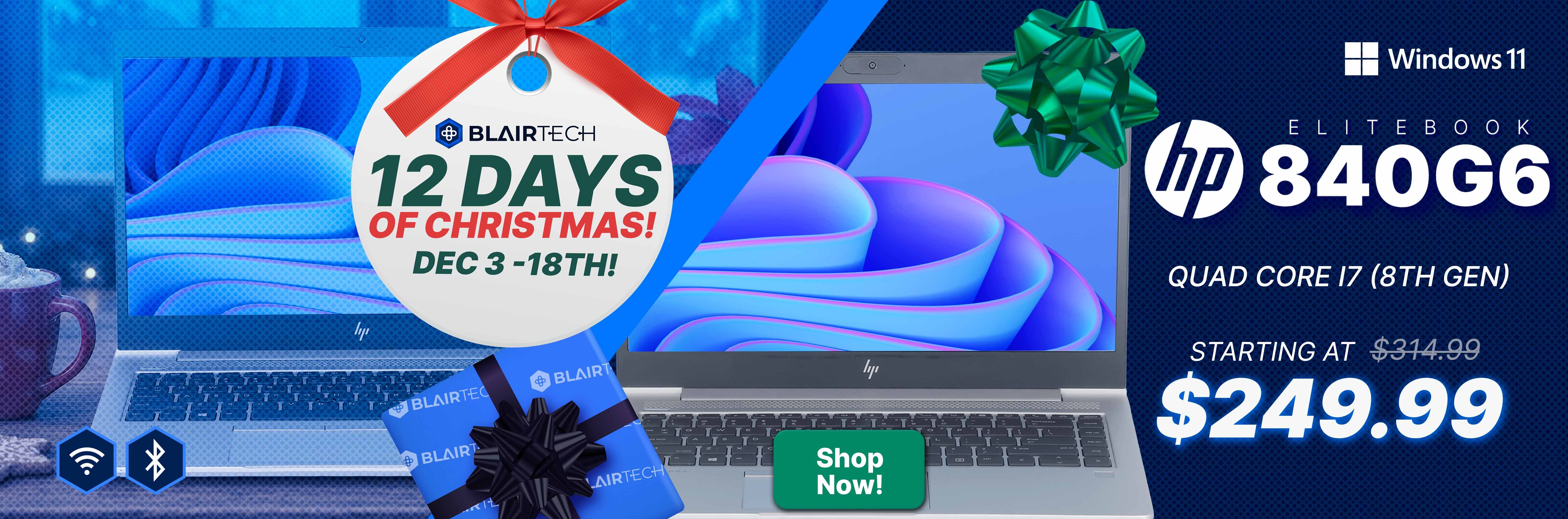 Grade B HP EliteBook 840G6 Laptop - 12 Days of Christmas Sale