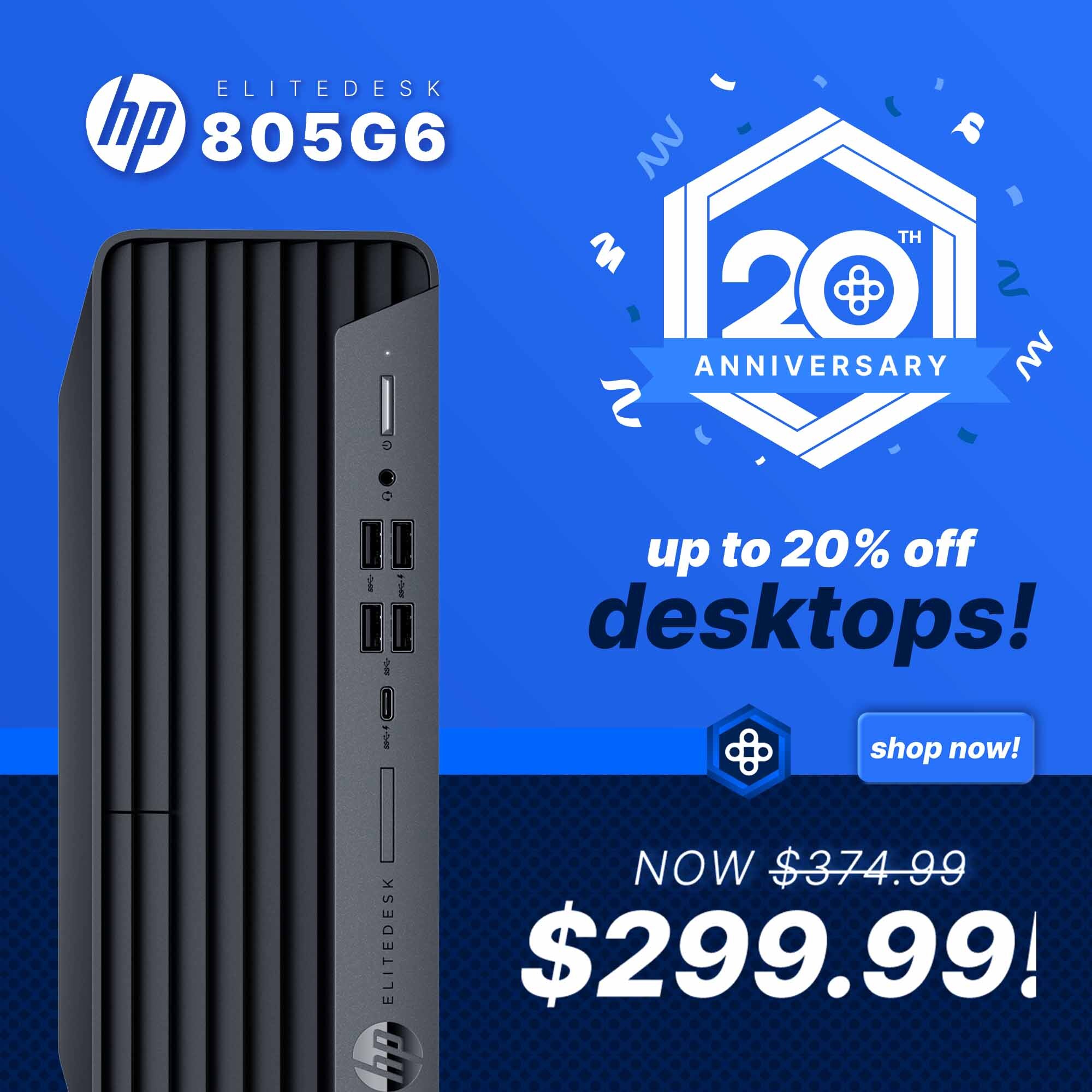 EliteDesk 805 G6 Desktop Computer