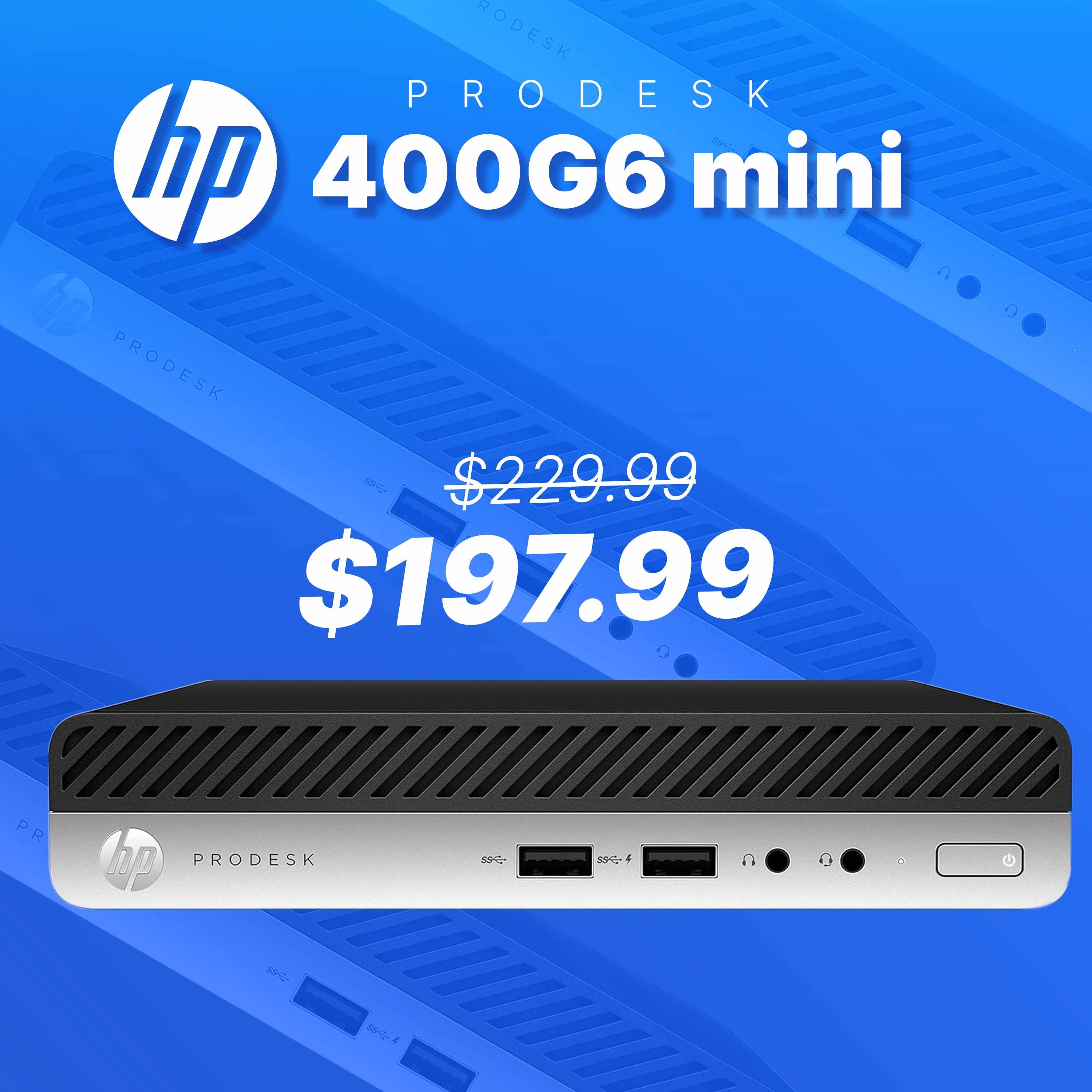 HP ProDesk 400 G4 Mini - Featured Deals