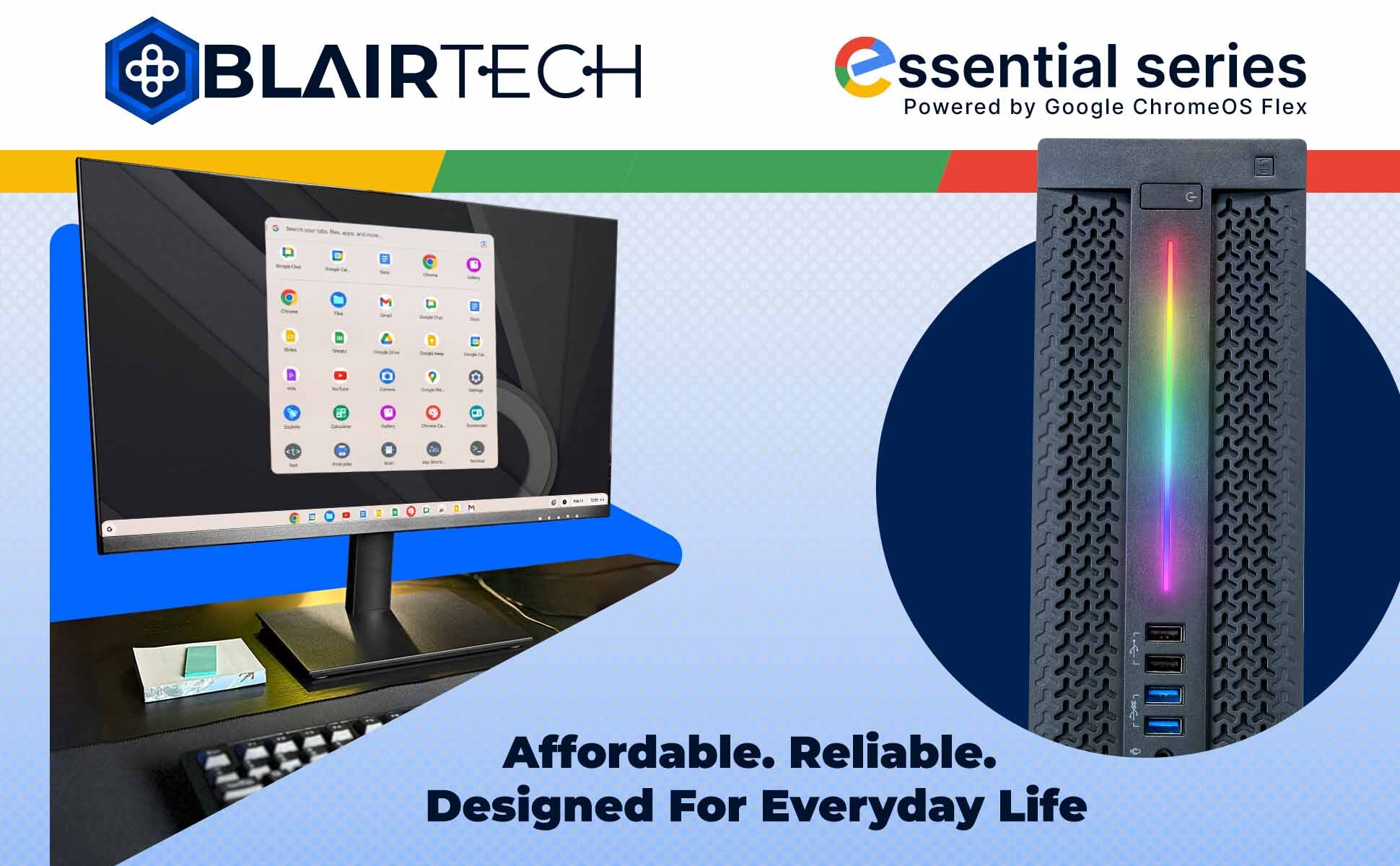 BlairTech Essential Series powered by Google ChromeOS Flex